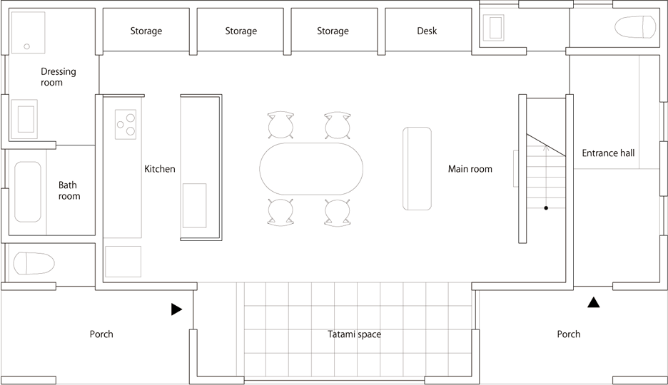 Floating House in Ogasa by Shuhei Goto Architects