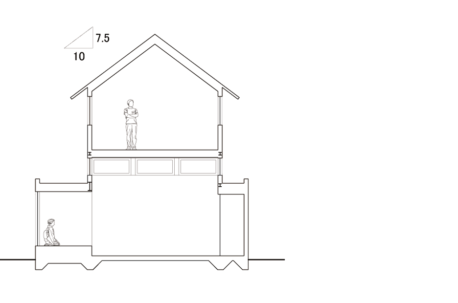 Floating House in Ogasa by Shuhei Goto Architects