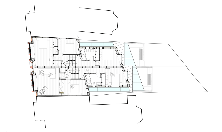 London Brownstones by Knox Bhavan Architects