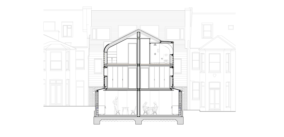 London Brownstones by Knox Bhavan Architects
