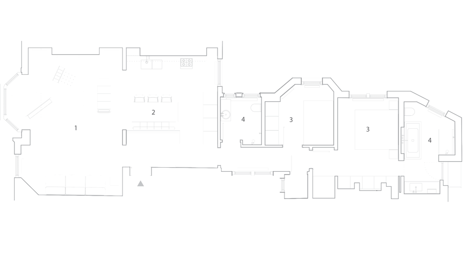 Maida Vale apartment by MWAI