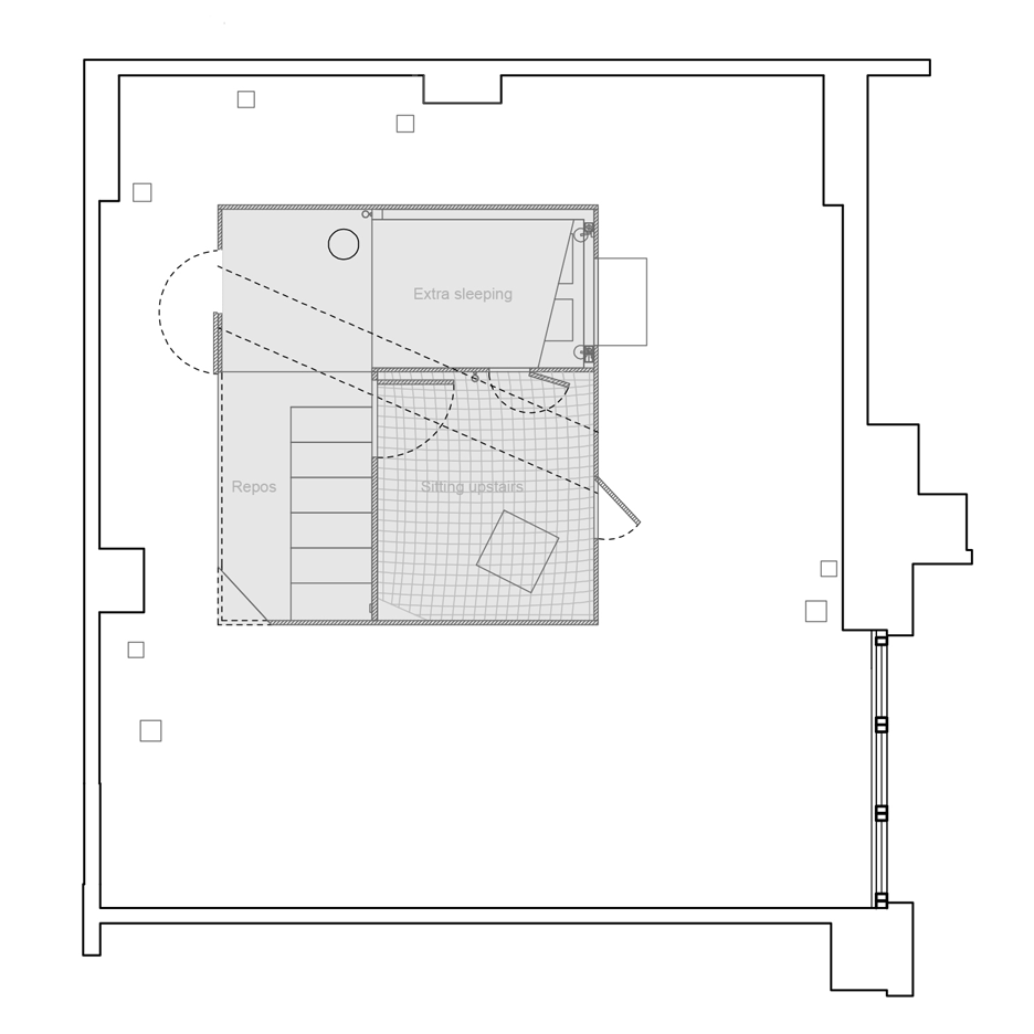 Michelberger hotel room by Sigurd Larsen