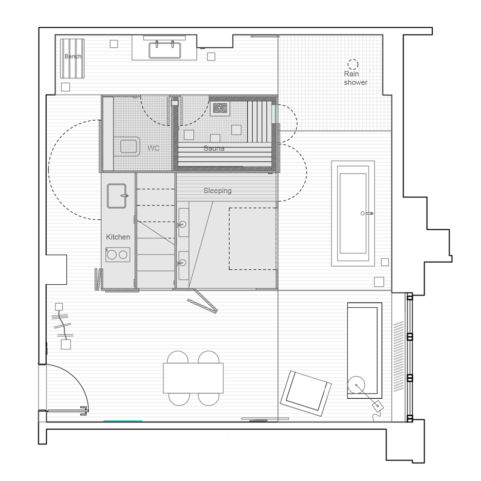 Michelberger hotel room by Sigurd Larsen