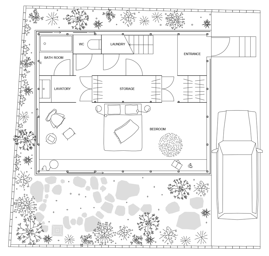 Nerima House by Elding Oscarson
