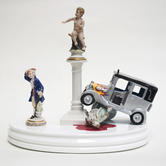 Barnaby Barford mirrors and figurines