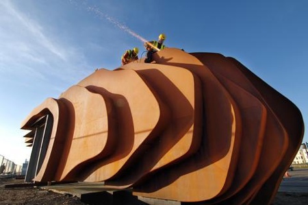 Thomas Heatherwick beach cafe
