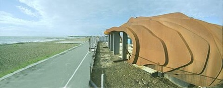 Thomas Heatherwick beach cafe