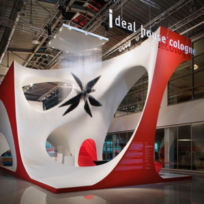 Zaha Hadid at IMM Cologne