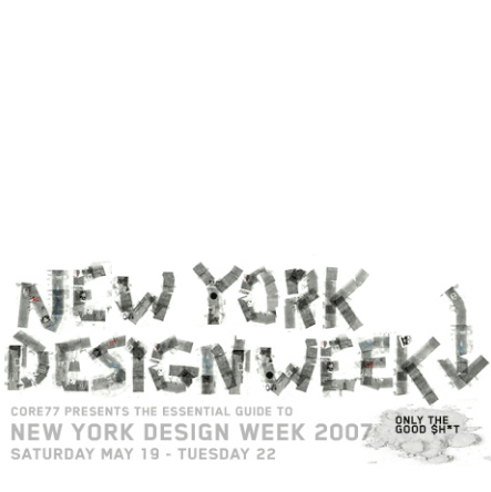 Core77 guide to New York design week