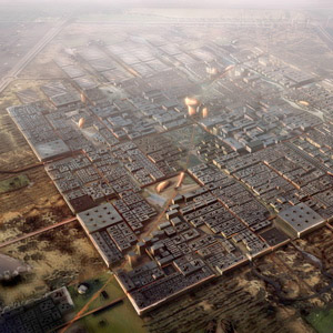 Zero-carbon city by Foster + Partners