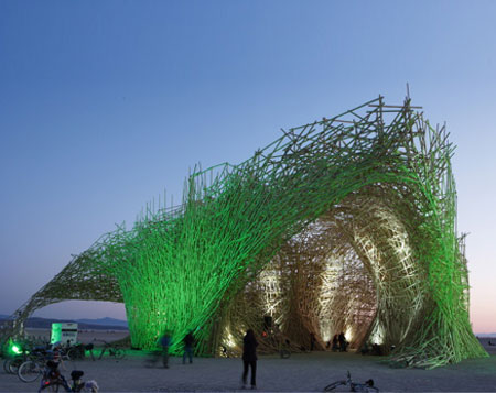 Arne Quinze at Burning Man Arne Quinze at Burning Man