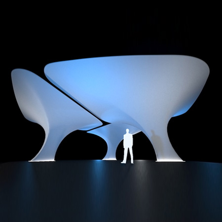 Zaha Hadid at the Serpentine Gallery