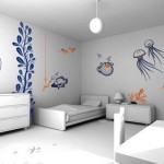e-glue vinyl wall decorations for children