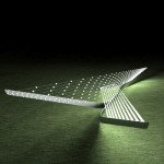 Fade chandelier by Zaha Hadid for Swarovski