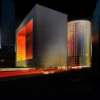 Porsche Design Towers by OMA/Porsche Design