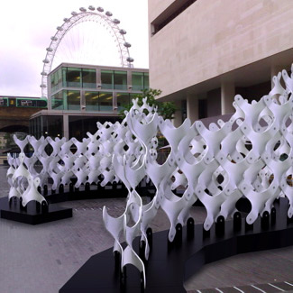 Amanda Levete for Corian at LDF 2