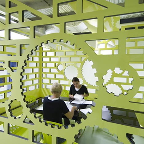 Roc Apeldoorn interior by Tjep