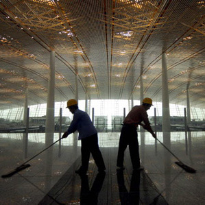 Beijing airport by Foster + Partners