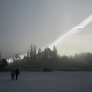 Holmenkollen ski jump by Julien de Smedt