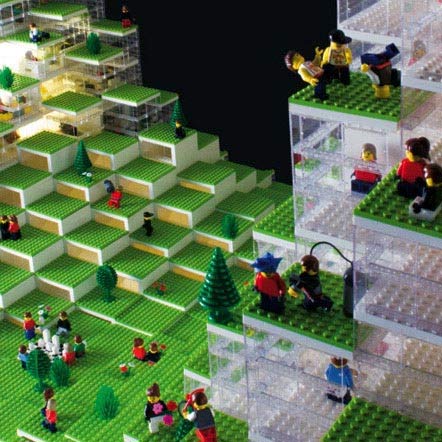 LEGO Towers by Bjarke Ingels Group