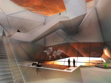 Strato Cruiser airship concept by Tino Schaedler and Michael J Brown