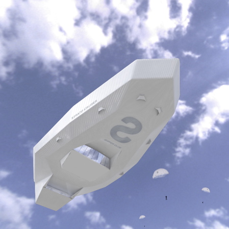 Strato Cruiser airship concept by Tino Schaedler and Michael J Brown