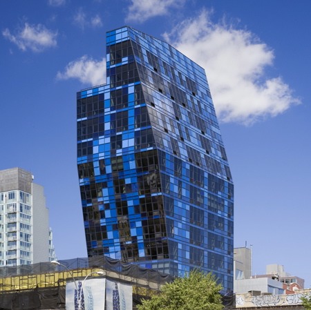 Bernard Tschumi’s Blue tower opens