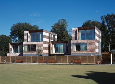 Herringbone Houses by Alison Brooks Architects
