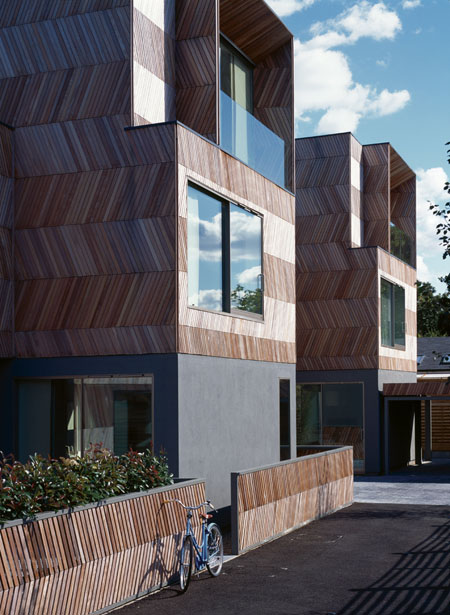 Herringbone Houses by Alison Brooks Architects