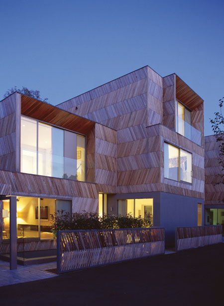 Herringbone Houses by Alison Brooks Architects