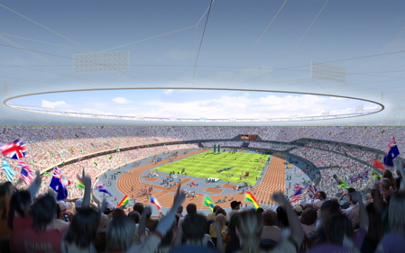 London 2012 Olympics stadium by HOK Sport