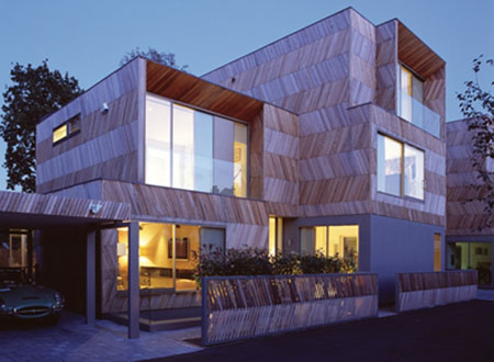 Herringbone Houses by Alison Brooks Architects