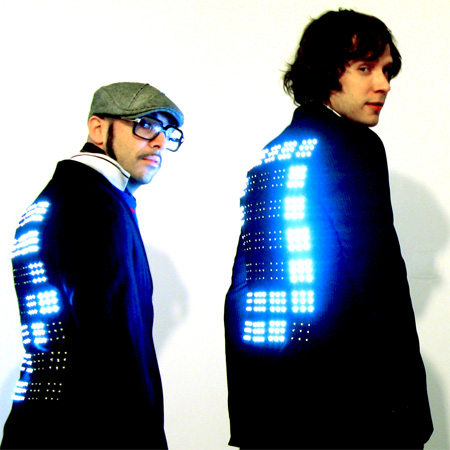 OK Go stage costumes by Moritz Waldemeyer