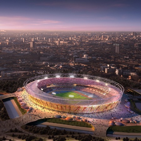 London 2012 Olympics stadium by HOK Sport