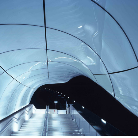 Nordpark Cable Railway by Zaha Hadid Architects