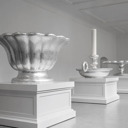 Silver Ware by Studio Job at Bisazza