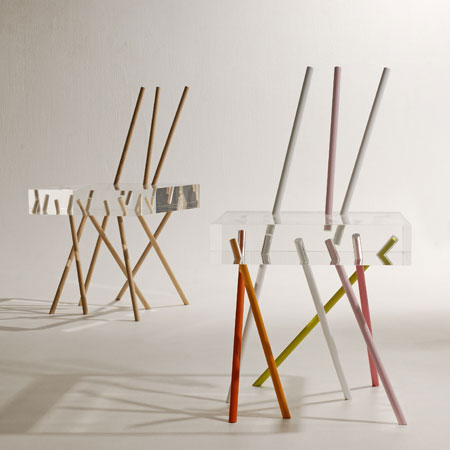Stick Chair by Emmanuelle Moureaux