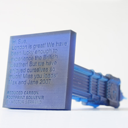 Reduced Carbon Footprint Souvenirs by Héctor Serrano