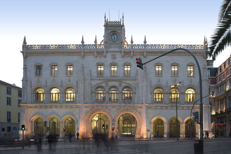 Rossio railway station by Broadway Malyan