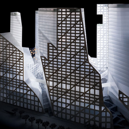 Sliced Porosity Block by Steven Holl Architects