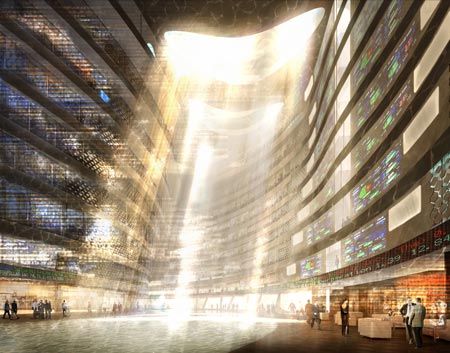 Abu Dhabi World Trade Center by Foster + Partners