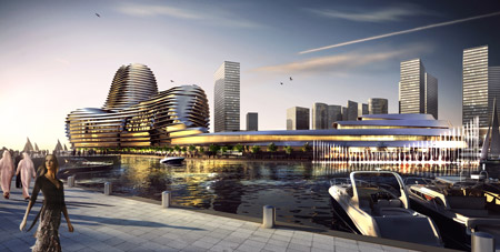 Abu Dhabi World Trade Center by Foster + Partners