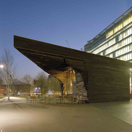 Pottersfields Park pavilions by DSDHA