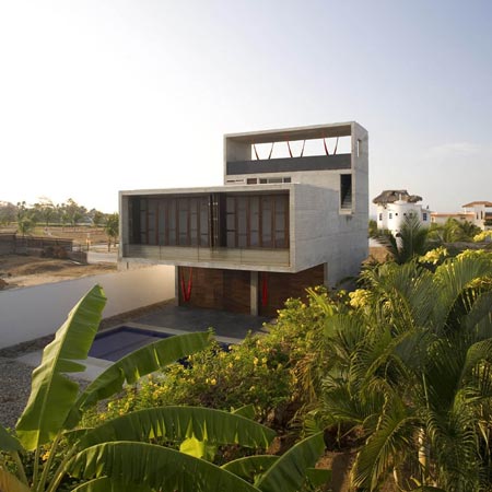 House on the Mexican Pacific Coast by Cadaval & Sola-Morales