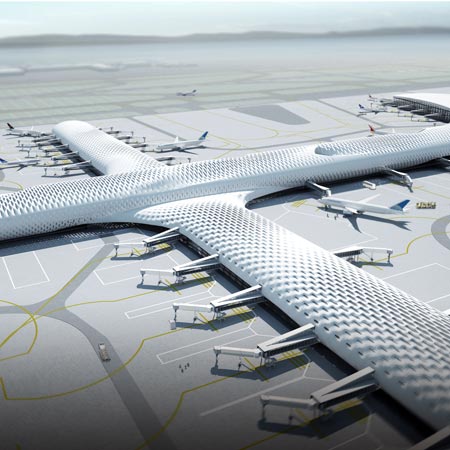 Shenzhen International Airport Terminal 3 by Massimiliano and Doriana Fuksas