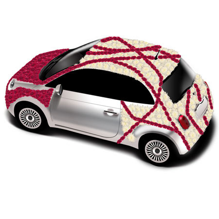 Dezeen competition: win a ride in a designer Flower Car in Milan