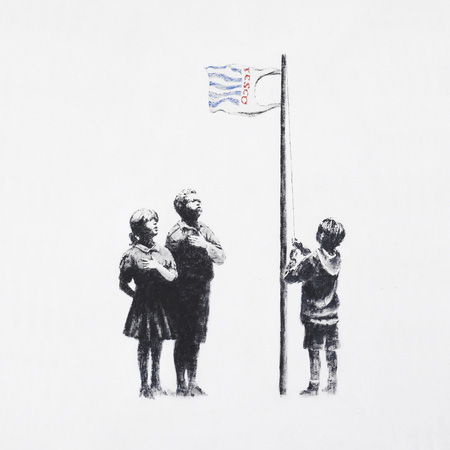 Banksy on Essex Road