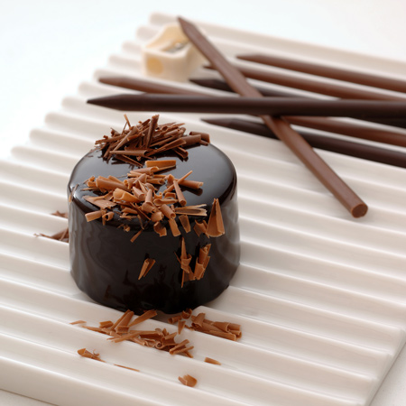 Chocolate pencils by Nendo