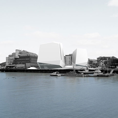 Cultural centre at Bodø, Norway by Langdon Reis Zahn