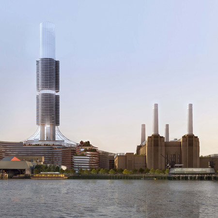 Battersea Power Station redevelopment by Rafael Viñoly Architects